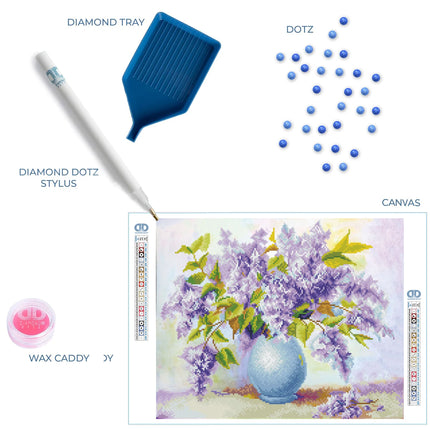 Diamond Dotz Diamond Kit - Lilac Perfume
