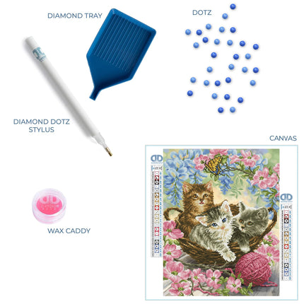 Diamond Dotz Diamond Kit - Kitty Knits