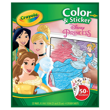 Crayola Colour & Sticker Disney Princess