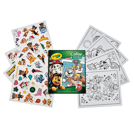 Crayola Colour & Sticker Paw Patrol