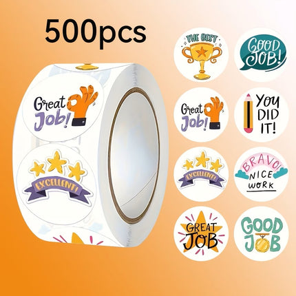 Roll Stickers - Achievement - 30mm