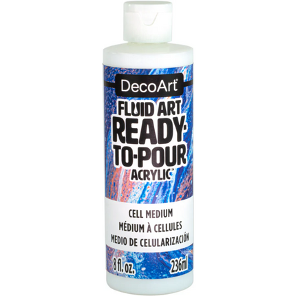 DecoArt Fluid Art Cell Medium - 236ml
