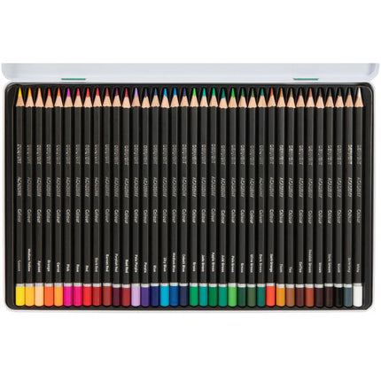 Derwent Academy Coloured Pencils - Tin of 36