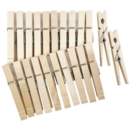 DAS Wooden Pegs 84mm - Pack of 30