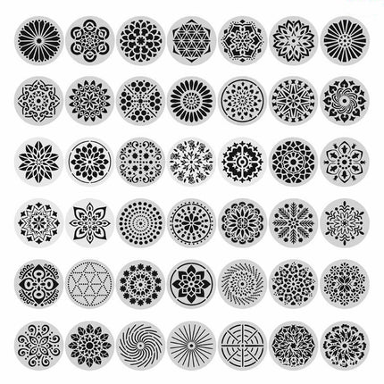Mandala Dotting Stencils Round - Set of 42