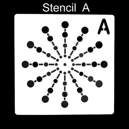 Mandala Dotting Stencils
