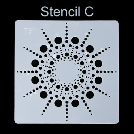 Mandala Dotting Stencils