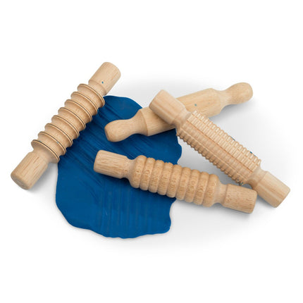 DAS Patterned Rolling Pin Set of 4
