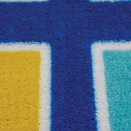 Elizabeth Richards Colour Squares Placement Rug