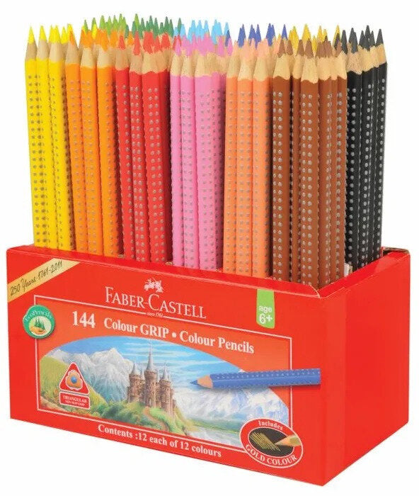 Faber-Castell Grip Colour Pencil Caddy - 144 Pencils