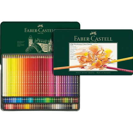 Faber-Castell Polychromos Colour Pencils Tin of 120