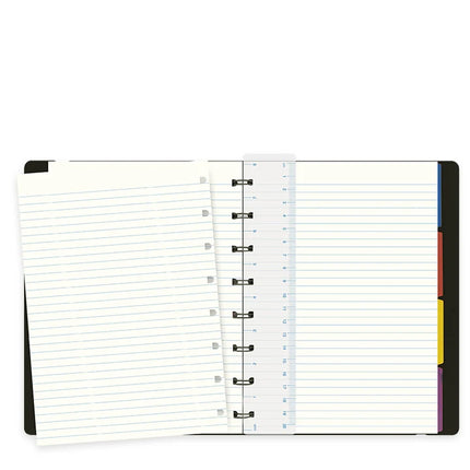 Filofax Notebook - A5 - Classic - Brights Black