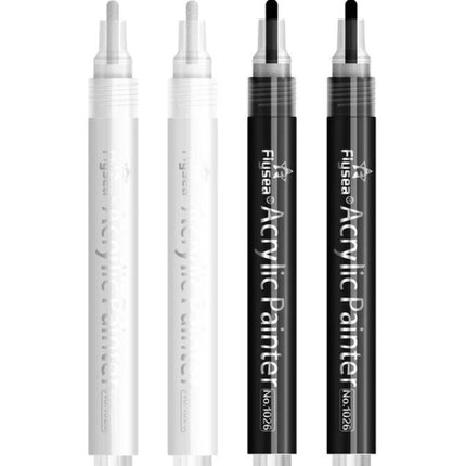 Flysea Acrylic Paint Markers - Medium Tip