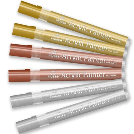 Flysea Acrylic Paint Markers - Medium Tip