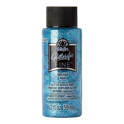 FolkArt Glitterific Fine - 59ml (2oz)