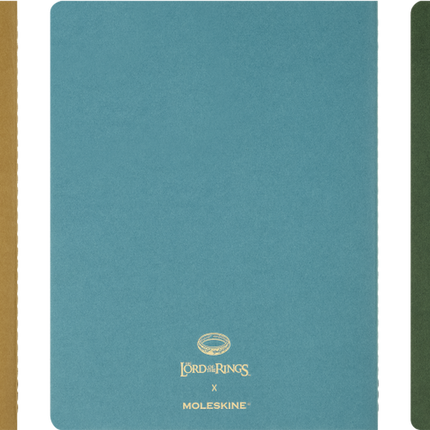 Moleskine Lord of the Rings XL Cahier Journals Ruled - Pack of 3