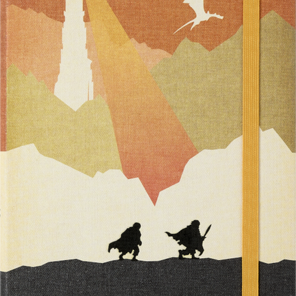 Moleskine Lord of the Rings Notebook Large Plain - Frodo & Sam