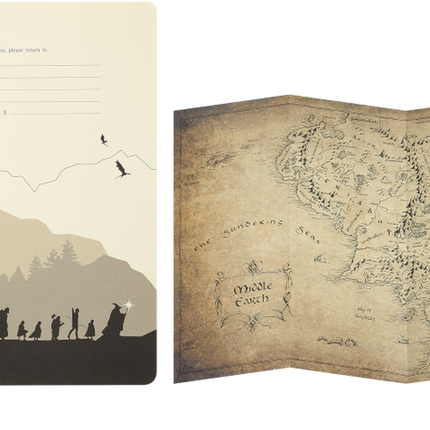 Moleskine Lord of the Rings Notebook Large Ruled - Frodo & Sam