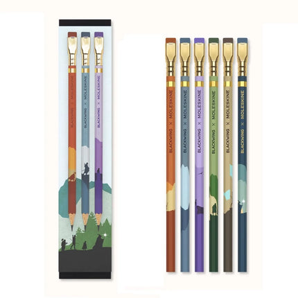 Moleskine Lord of the Rings Blackwing Soft Pencils - Set of 12