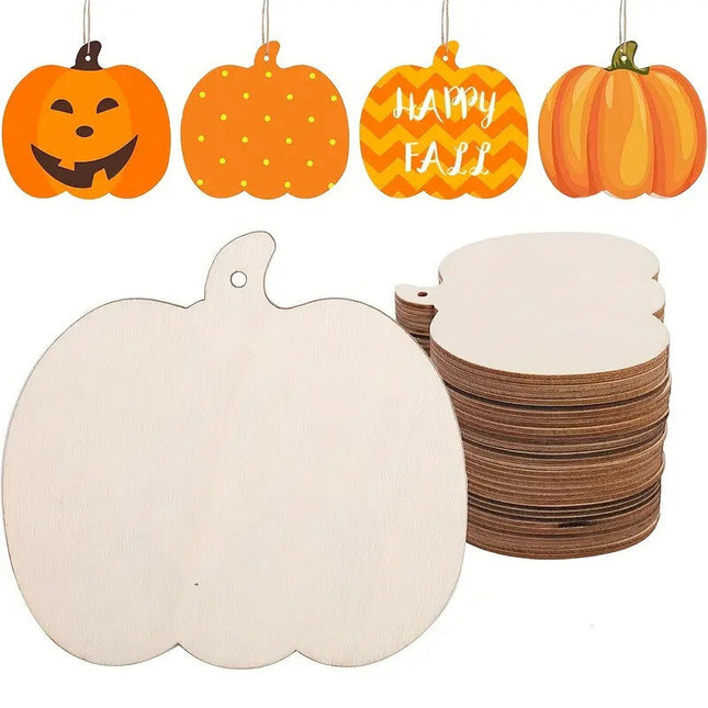 Halloween Wooden Shape - Pumpkin