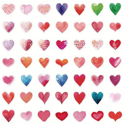 PVC Stickers - Hearts