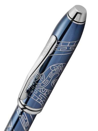 Cross Townsend - Zodiac Year of the Snake - Blue Lacquer - Rollerball Pen