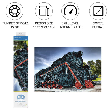 Diamond Dotz Diamond Kit - Magnificent Engine