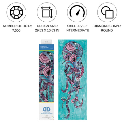 Diamond Dotz Diamond Kit - Octopus Dance