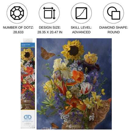 Diamond Dotz Diamond Kit - Garden in Gold