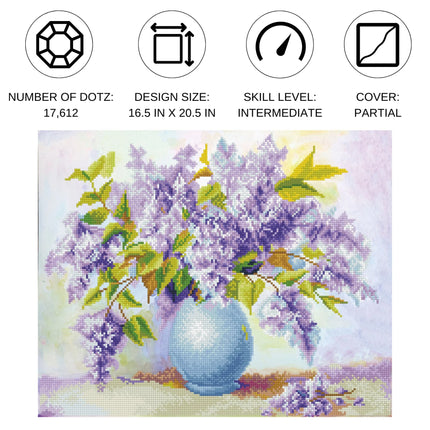 Diamond Dotz Diamond Kit - Lilac Perfume