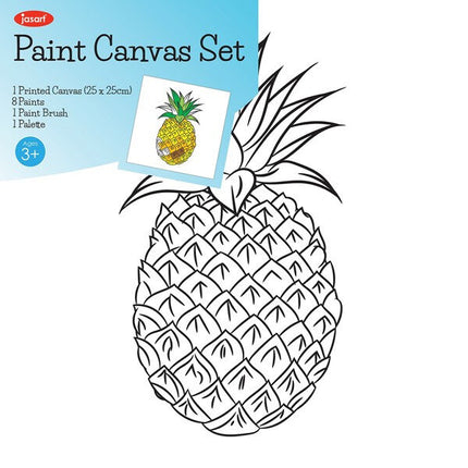 Jasart Paint Canvas Set - With Paints