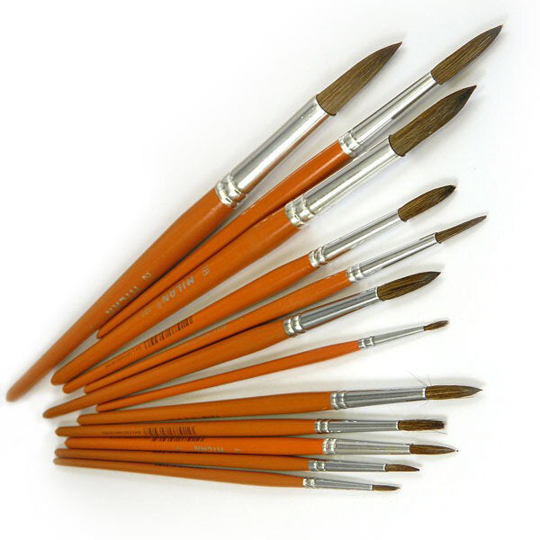 Milan School Brush 101 Series - Round