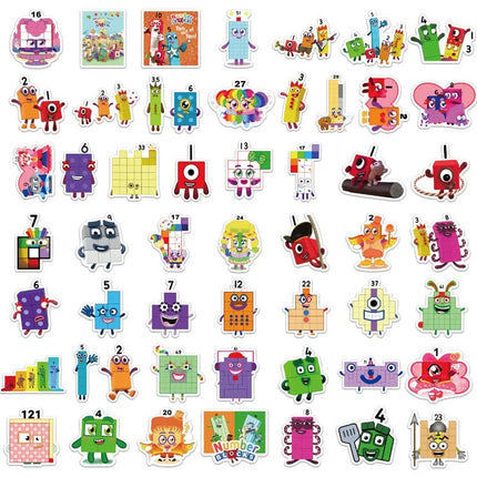 PVC Stickers - Number Blocks