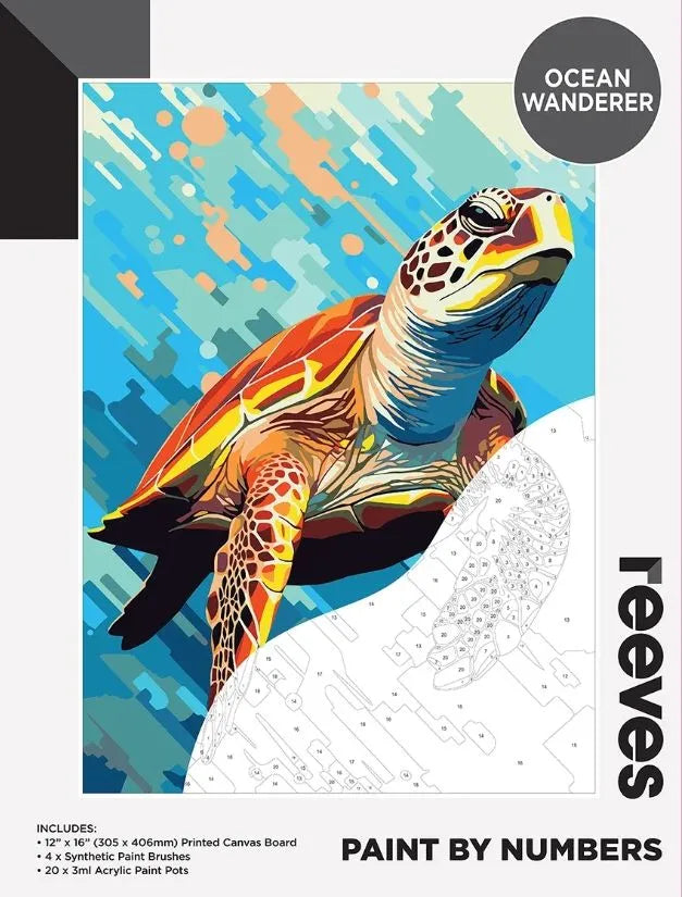 Reeves Paint By Numbers Kits - Ocean Wanderer
