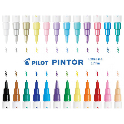 Pilot Pintor Acrylic Paint Markers Extra Fine Tip