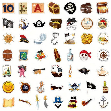 PVC Stickers - Pirates