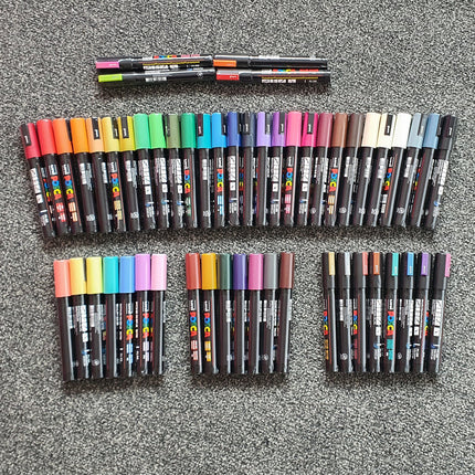 Uni Posca Marker PC-5M - Full Set of 57