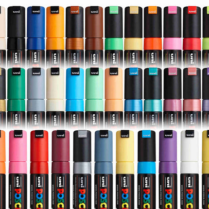 Uni Posca Marker PC-8K - Full Set of 35