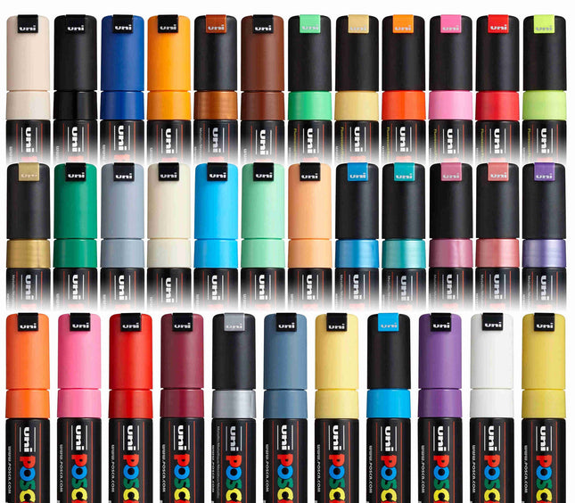Uni Posca Marker PC-8K - Full Set of 35