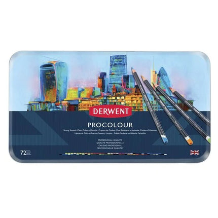 Derwent Procolour Pencils - Tin of 72