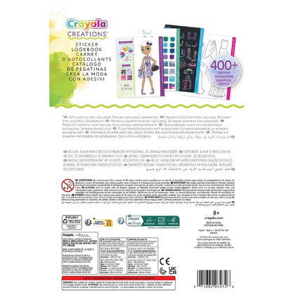 Crayola Creations Sticker Look Book