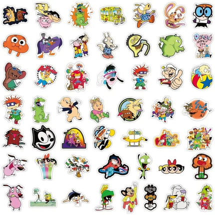 PVC Stickers - 90's Characters