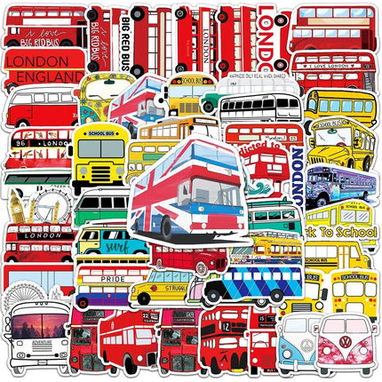 PVC Stickers - Buses