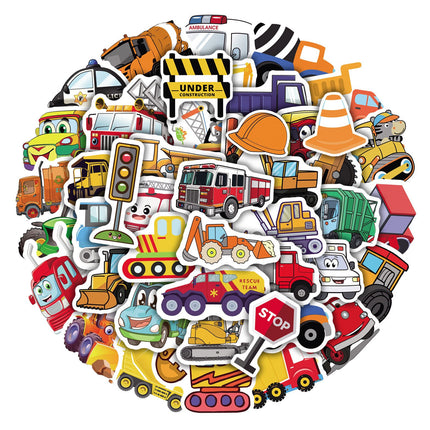PVC Stickers - Construction