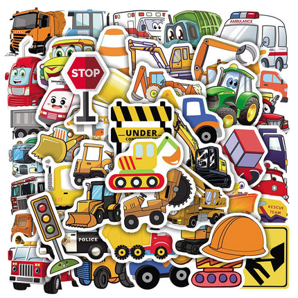 PVC Stickers - Construction
