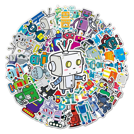 PVC Stickers - Robots