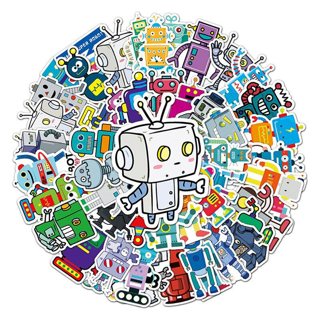 PVC Stickers - Robots