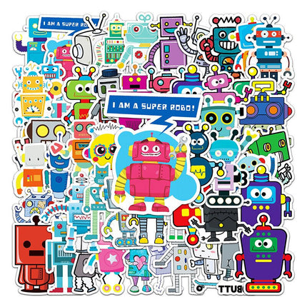 PVC Stickers - Robots