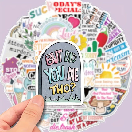 PVC Stickers - Sarcasm