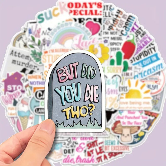 PVC Stickers - Sarcasm